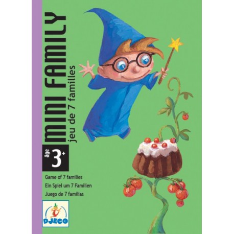 Mini Family - Djeco - Pour les 5-8 ans - Pour les 2-5 ans - Jeux de société