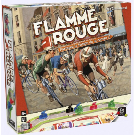 Flamme Rouge - Gigamic - Pour les 8 ans - Adultes - Jeux de société