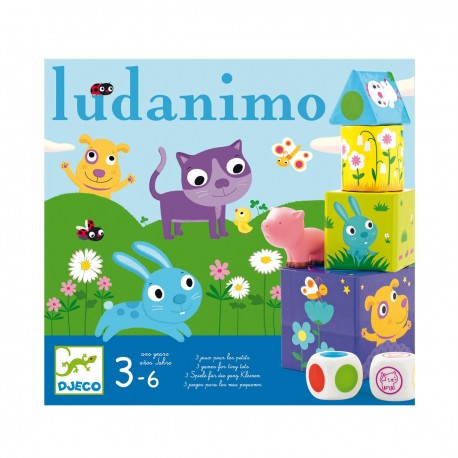 Ludanimo - Djeco - Pour les 2-5 ans - Jeux de société