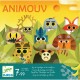 Animouv - Djeco - Jeux pour 2 joueurs - Pour les 5-8 ans - Pour les 8 ans - Adultes - Jeux de société