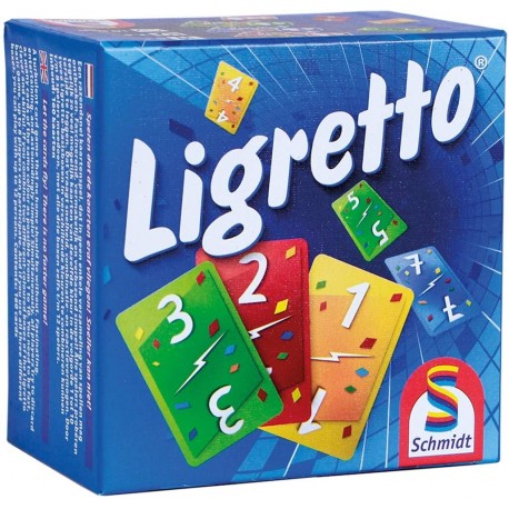 Ligretto Boîte bleue - Observation / Rapidité - Pour les 8 ans
