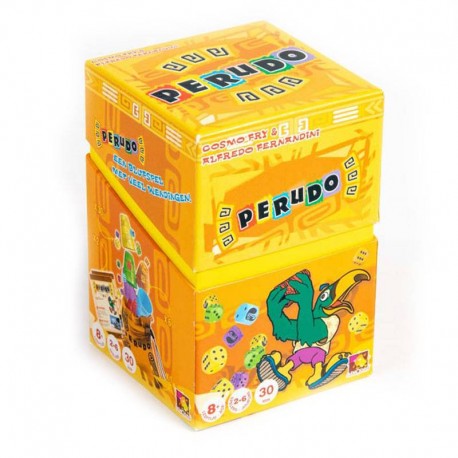 Perudo - Asmodée - Jeux de dés - Pour les 8 ans - Adultes - Jeux de société