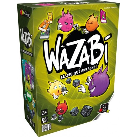 Wazabi - Gigamic - Jeux de dés - Pour les 8 ans - Adultes - Jeux de société
