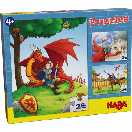 024 Le chevalier Kilian - HABA - De 24 à 100 pièces - Puzzles