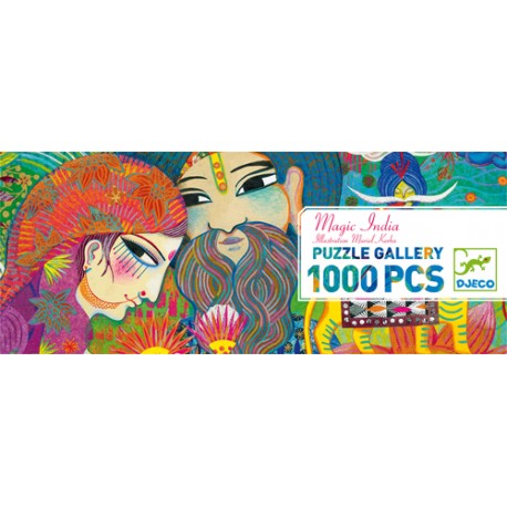 1000 - Magic India - Djeco - DE 150 à 1000 pièces - Puzzles