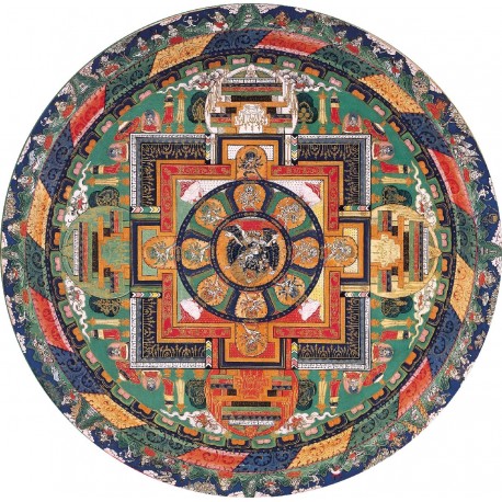 0150 - Mandala de Vajrabhairava - Puzzles Michèle Wilson - Puzzles d'Art Wilson
