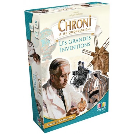 Chroni - Les Grandes Inventions - On the GO - Pour les 8 ans - Adultes - Jeux de société