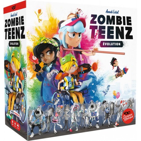 Zombie Teenz Evolution - Scorpion masqué - Jeux coopératifs - Pour les 8 ans - Adultes - Jeux de société