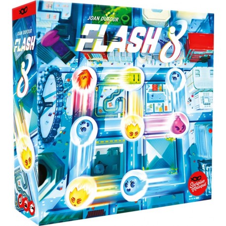 Flash 8 - Scorpion masqué - Jeux logiques à jouer seul - Observation / Rapidité - Pour les 8 ans - Adultes - Jeux de société