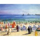 0350 - La plage des Sables d'Olonne - Puzzles Michèle Wilson - Puzzles d'Art Wilson - Puzzles