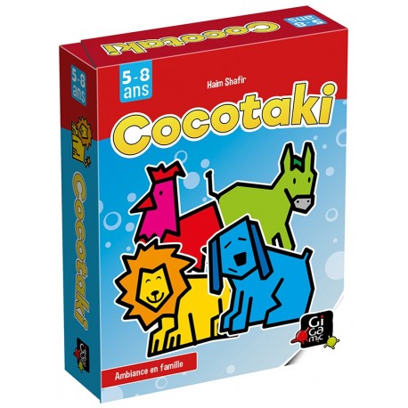 Cocotaki - Gigamic - Pour les 5-8 ans - Jeux de société