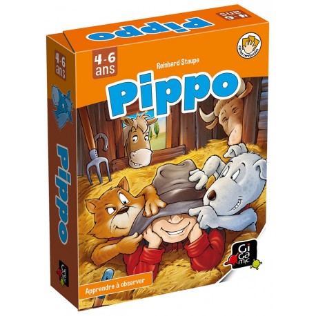 Pippo - Gigamic - Observation / Rapidité - Pour les 2-5 ans - Jeux de société - Pour les 5-8 ans