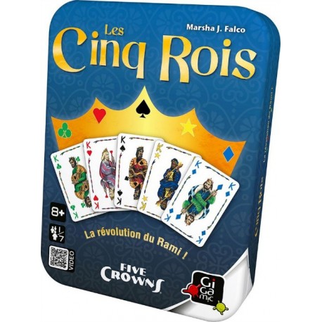 Les Cinq Rois - Gigamic - Pour les 8 ans - Adultes - Jeux de société