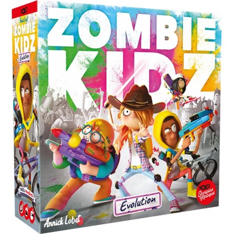 Zombie Kids Evolution - Scorpion masqué - Jeux coopératifs - Pour les 5-8 ans - Pour les 8 ans - Adultes - Jeux de société