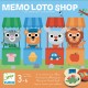 Mémo loto shop - Djeco - Pour les 2-5 ans - Jeux de société