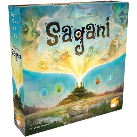 Sagani - Funforge - Pour les 8 ans - Adultes - Jeux de société