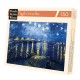 0150 - Nuit étoilée sur le Rhône / Van Gogh - Puzzles Michèle Wilson - Puzzles d'Art Wilson - Puzzles