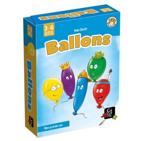 Ballons - Gigamic - Pour les 2-5 ans - Jeux de société