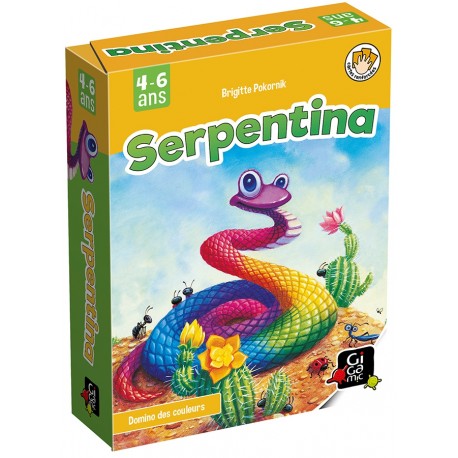 Serpentina - Gigamic - Pour les 2-5 ans - Pour les 5-8 ans - Jeux de société