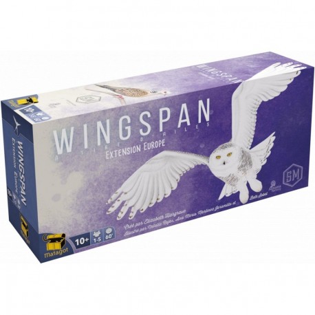 Wingspan Ext. Europe - Matagot - Pour les 8 ans - Adultes - Jeux de société