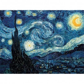 0080 - Nuit étoilée  - Van Gogh