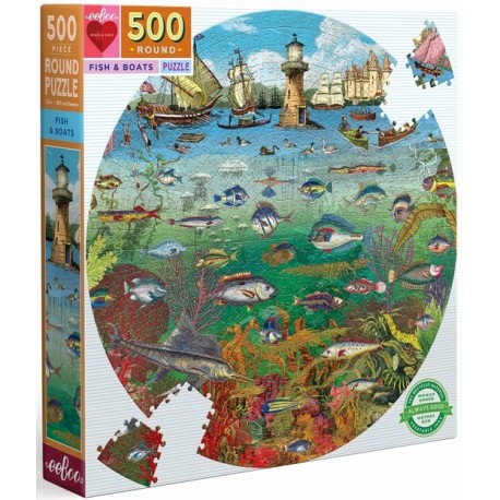 0500 - Fish & Boats - DE 150 à 1000 pièces - Puzzles