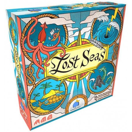 Lost seas - Blue Orange - Pour les 5-8 ans - Pour les 8 ans - Adultes - Jeux de société