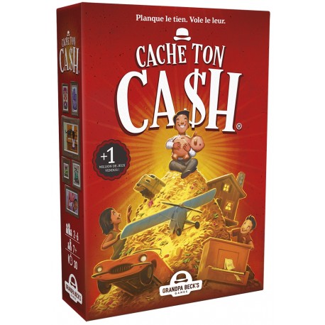 Cache ton Cash - Pour les 8 ans - Adultes - Jeux de société