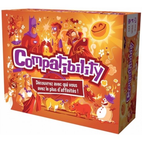 Compatibility - Cocktail Games - Jeux d'ambiance - Pour les 8 ans - Adultes - Jeux de société