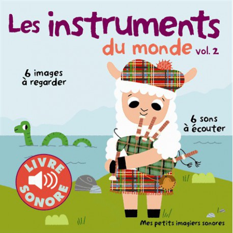 Instruments du monde 2 - GALLIMARD - Livres tout-carton - Livres jeunesse