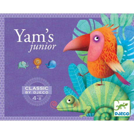 Yams junior - Djeco - Jeux de dés - Pour les 5-8 ans - Jeux de société