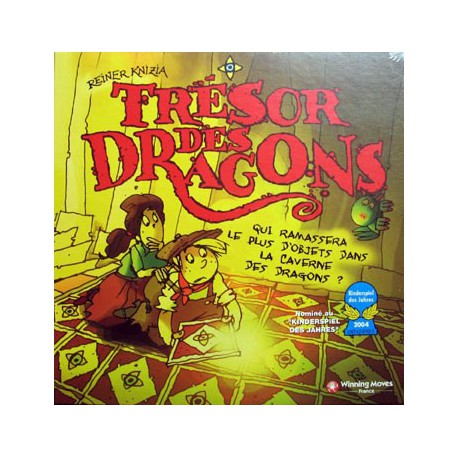Trésor des dragons - Winning moves - Jeux de mémoire - Pour les 5-8 ans - Jeux de société
